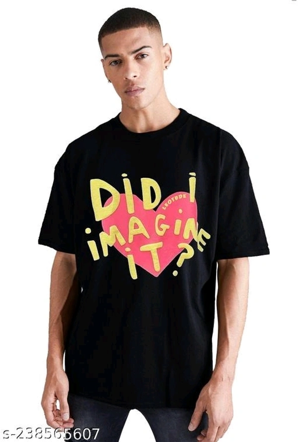 Stylish Oversized Half Sleeve T-shirt - XL