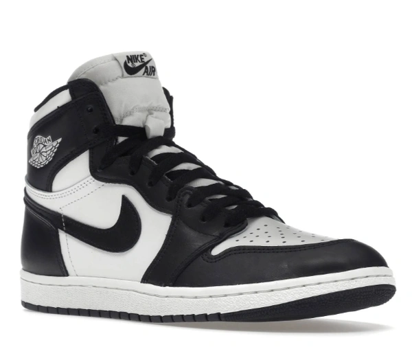 Air Jordan 1 Black and White  - Black, 6