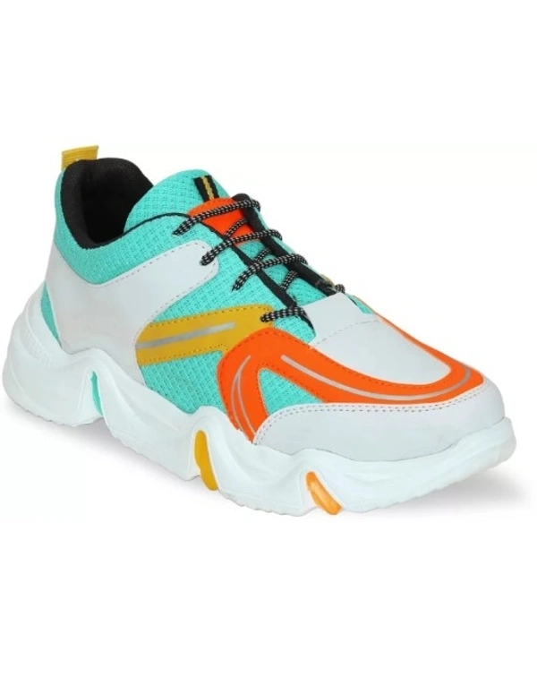 Colourful Stylish Sneakers For Men  - 10
