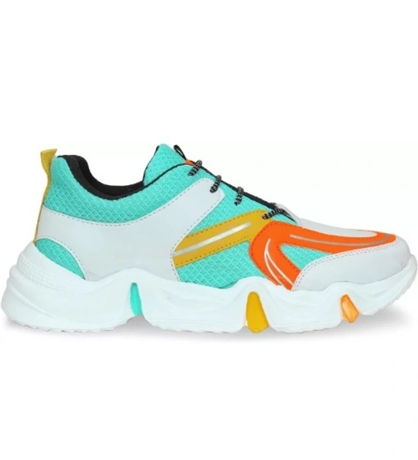 Colourful Stylish Sneakers For Men  - 10