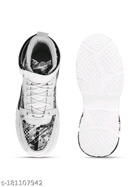 Casual Synthetic Leather Sneakers For Men - 9