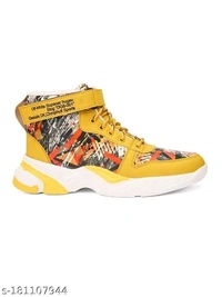 Casual Synthetic Leather Sneakers For Men - 8