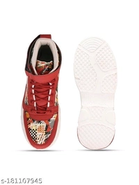 Casual Synthetic Leather Sneakers For Men - 7