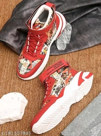 Casual Synthetic Leather Sneakers For Men - 8