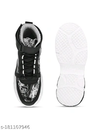 Casual Synthetic Leather Sneakers For Men - 9