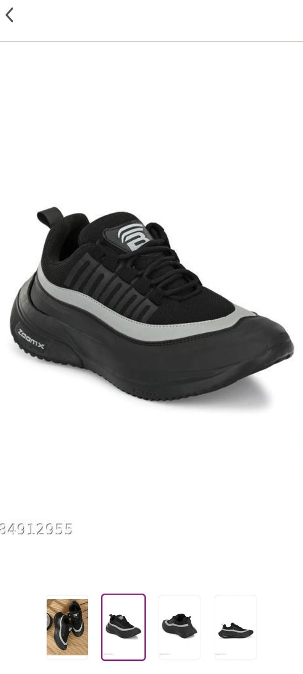 Stylish Synthetic Leather Sneakers For Men  - 6