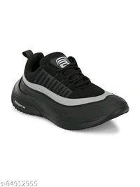Stylish Synthetic Leather Sneakers For Men  - 6