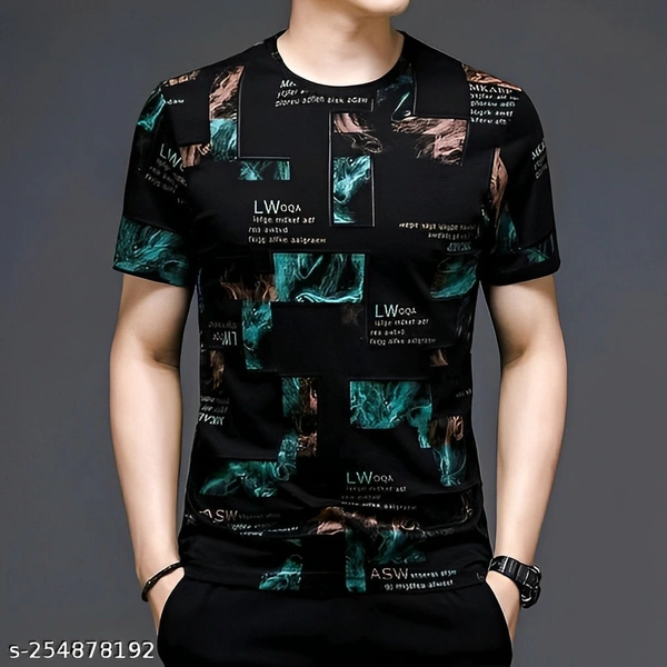Stylish T-shirt For Men  - XL