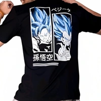 Anime Round Neck T-shirt For Men - XXL