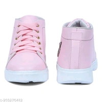 Trendy Sneakers For Girls/Women - Pink, 3