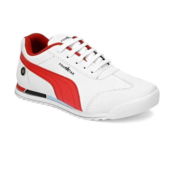 Casual Sneakers For Men  - 9, Red