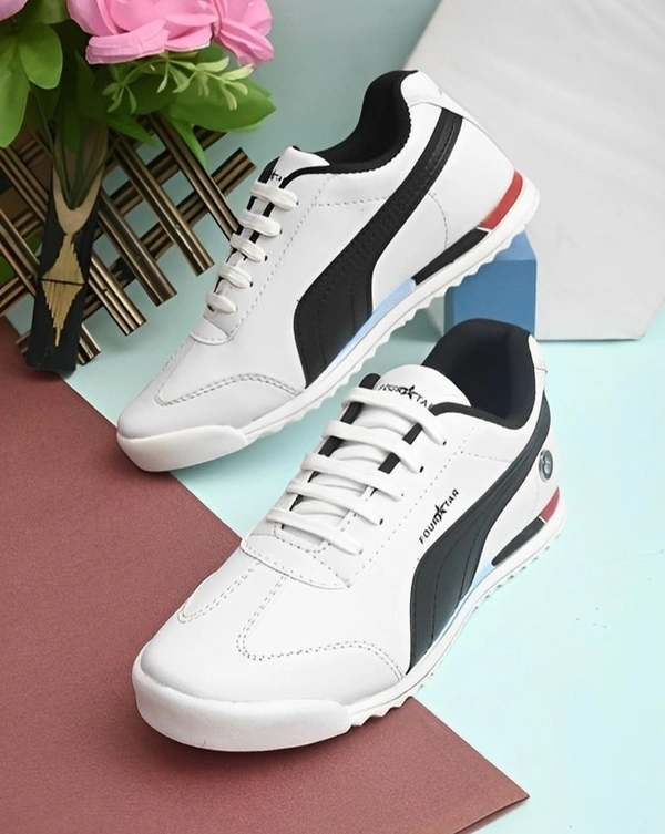Casual Sneakers For Men  - 7, Black