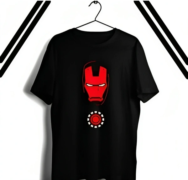 Trendy Comfortable Iron Man T-shirt For Men  - XXL