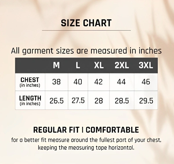 Trendy Comfortable T-shirt For Men  - L