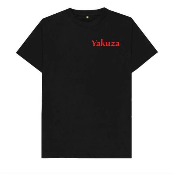 Oversized "Yakuza" Tee - S, Black