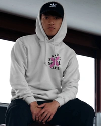 "Anti Social Social Club" Hoodie  - White, L