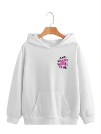"Anti Social Social Club" Hoodie  - White, L