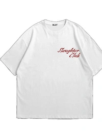 "Slaughter Club" Oversize Tshirt  - M, White