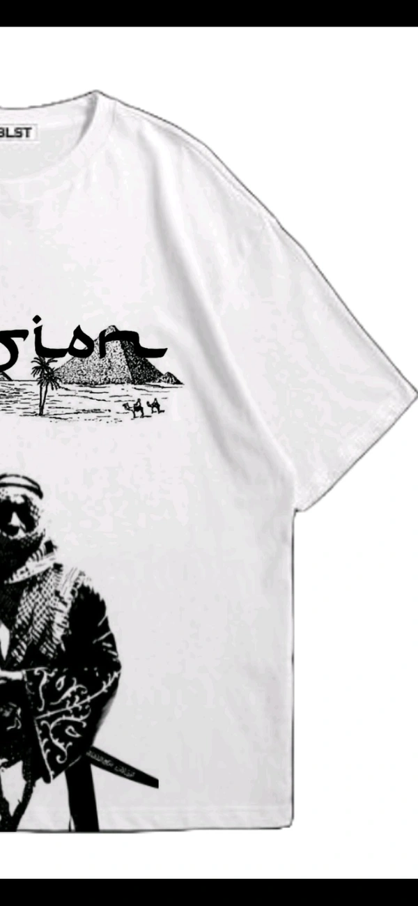 "Vision" Oversize Tshirt  - XL, White