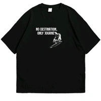 "Drifter" Oversize Tshirt  - Black, S