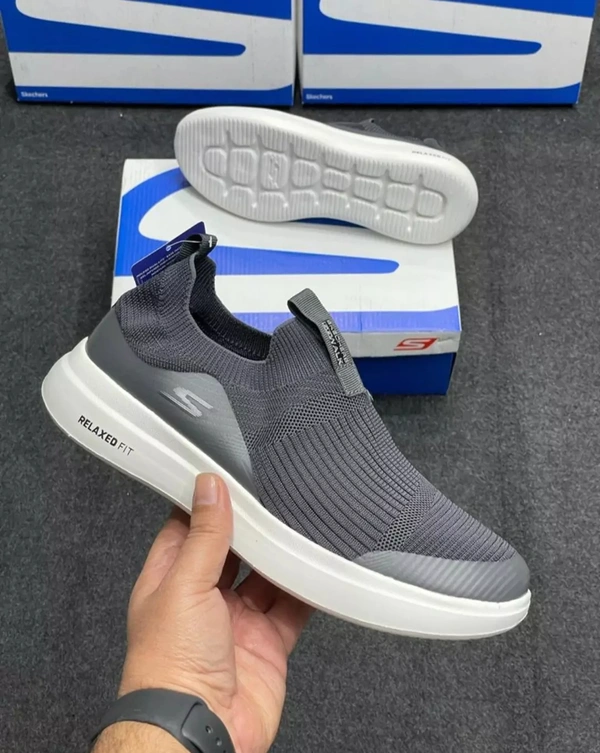 Buy Skechers Running shoes For mens At Online COD Available  - 41, Gray
