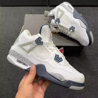 Jordan Retro 4 at Low Price  - Stylish Sneakers For Men's  - 41, White