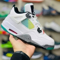 Jordan Retro 4  Buy  Jordan Retro 4 10@ Quality|Sneakers For Mens|Cod Available  - 41, white and black