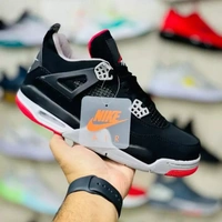 Jordan Retro 4  Buy  Jordan Retro 4 10@ Quality|Sneakers For Mens|Cod Available  - 41, white and black