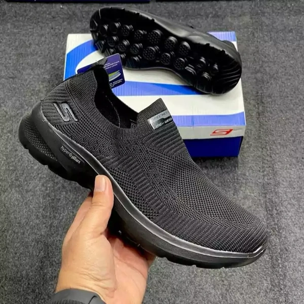 Buy Skechers Running shoes For mens At Online COD Available  - 43, Black 2