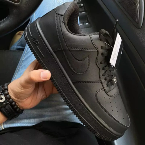 Nike Airforce 1 at Reasonable Price- Stylish Nike Sneakers COD Available  - 41, Black