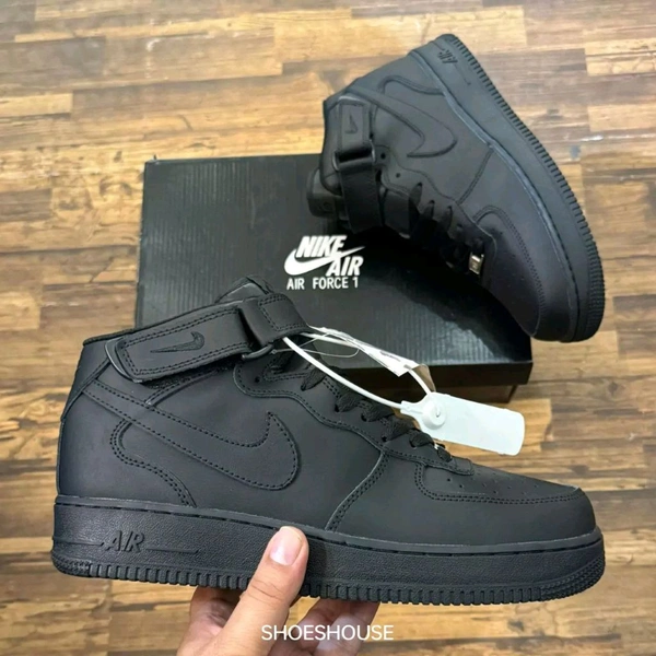 Nike airforce 1 Mid sneakers for mens at Shoeshouse - Black, 44