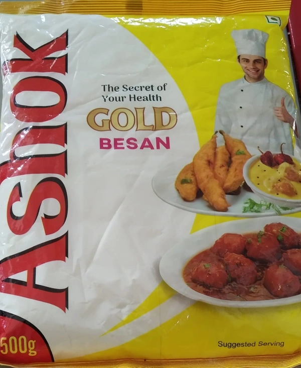 ASHOK GOLD BESAN 500gm
