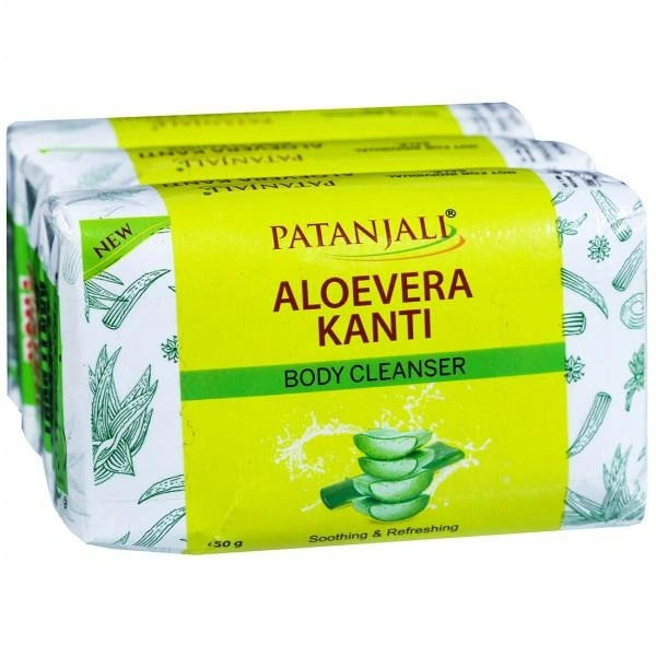 PATANJALI ALOEVERA KANTI SOAP150gm