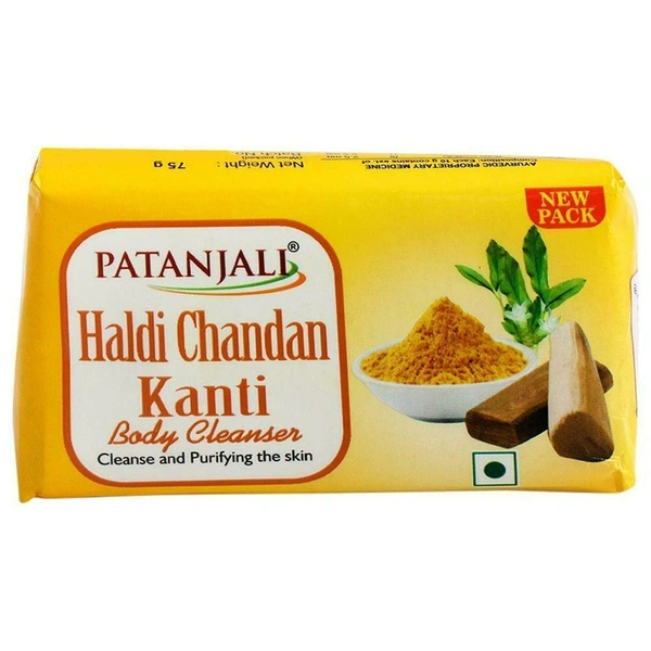 PATANJALI HALDI CHANDAN SOAP 75gm