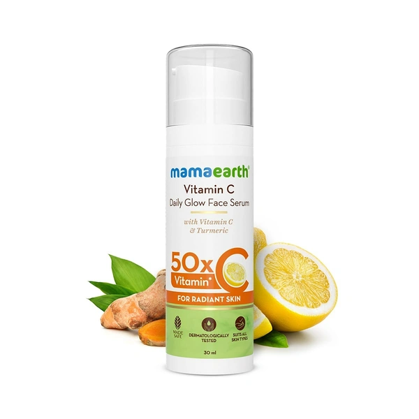 MAMA EARTH DAILY GLOW FACE SEARUM30ML