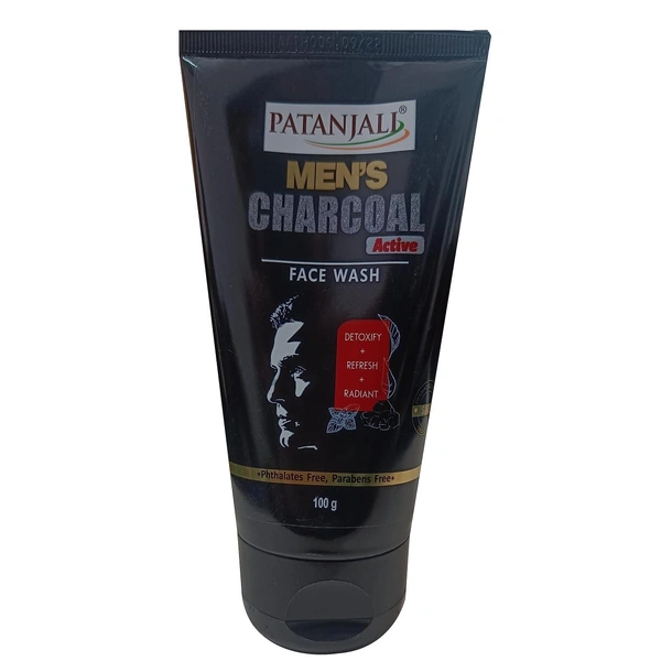 Patanjali Men's Charcoal Face Wash 