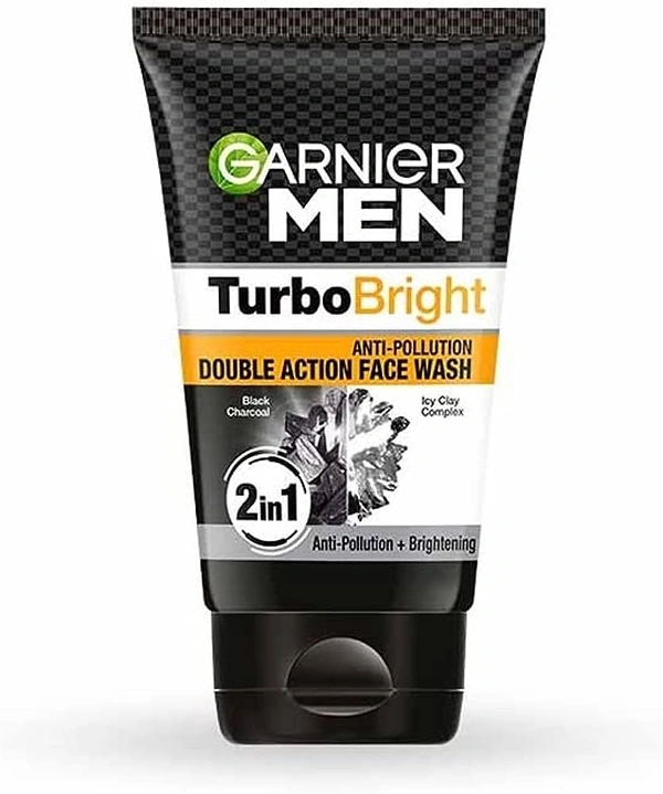 GRANIER MEN TURBO BRIGHT Face Wash 100gm