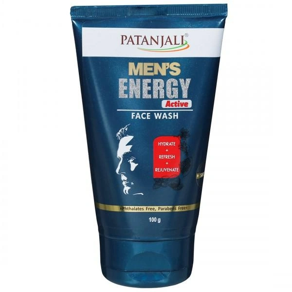 Patanjali Men's Energy Face Wash 100 gm