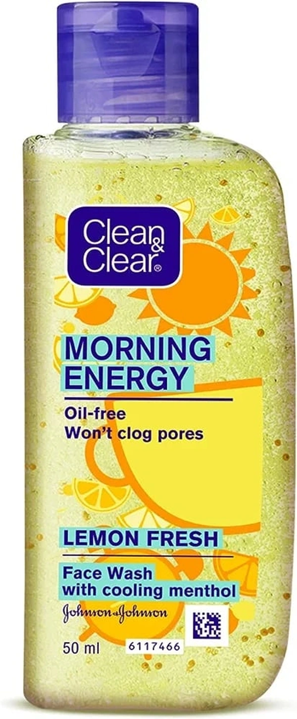 Clean And Clear Morning Energy Oil Free facewash 50ml