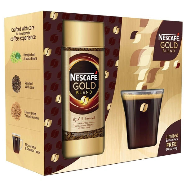 NESCAFE GOLD WITH CUP FREE 200G