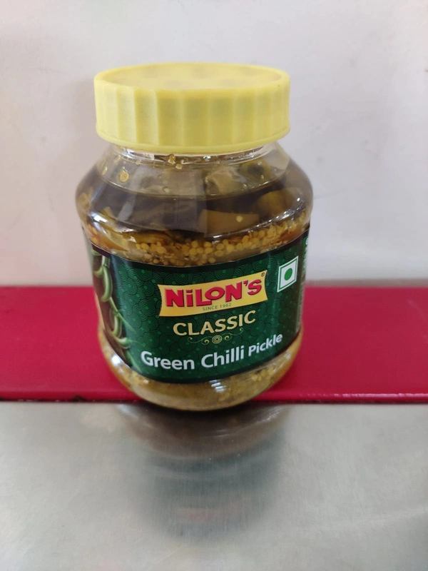NILONS GREEN CHILLI PICKLE 325G(ଆଚାର)