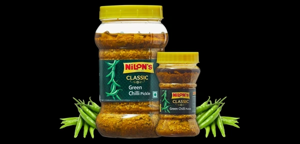 NILONS GREEN CHILLI PICKLE 900G(ଆଚାର)