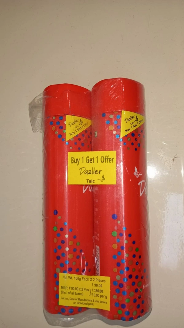 DAZZLER TALC BUY 1 GET 1 FREE 100G
