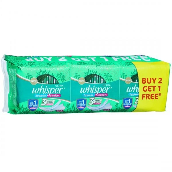 Whisper Hygiene Comfort Buy 2 get 1