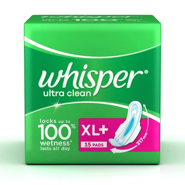Whisper Ultra Clean 15 units 