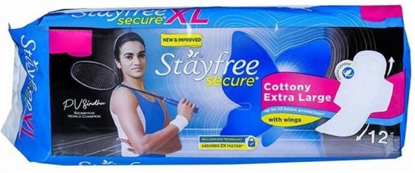 Stayfree Secure Cottony Extra Large  40 Units 