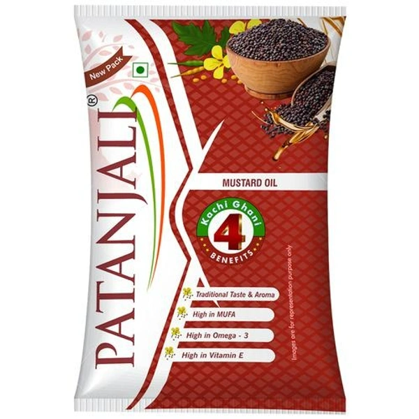 PATANJALI MUSTARD OIL 1LTR