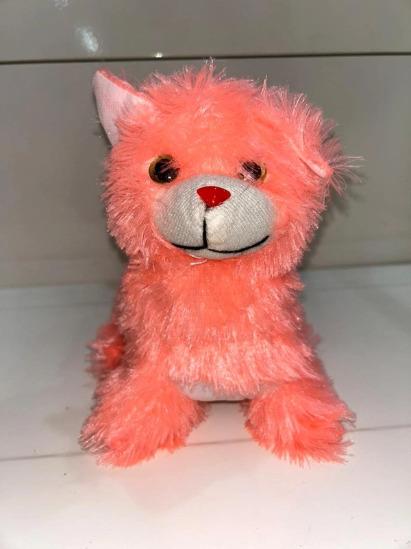 Small Teddy With Hair Orange 