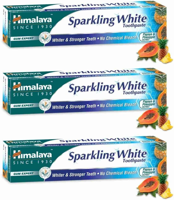 HIMALAYA SPARKLING WHITE TOOTH PASTE 80G