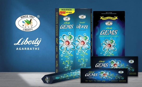 Liberty Gems Agarbatti 18gm*12no